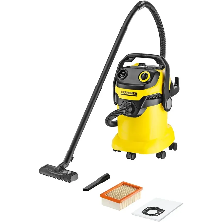 Karcher Aspirator Karcher WD 5 cu sac, multifunctional, aspirare uscata si umeda, 25 l, 1100 W