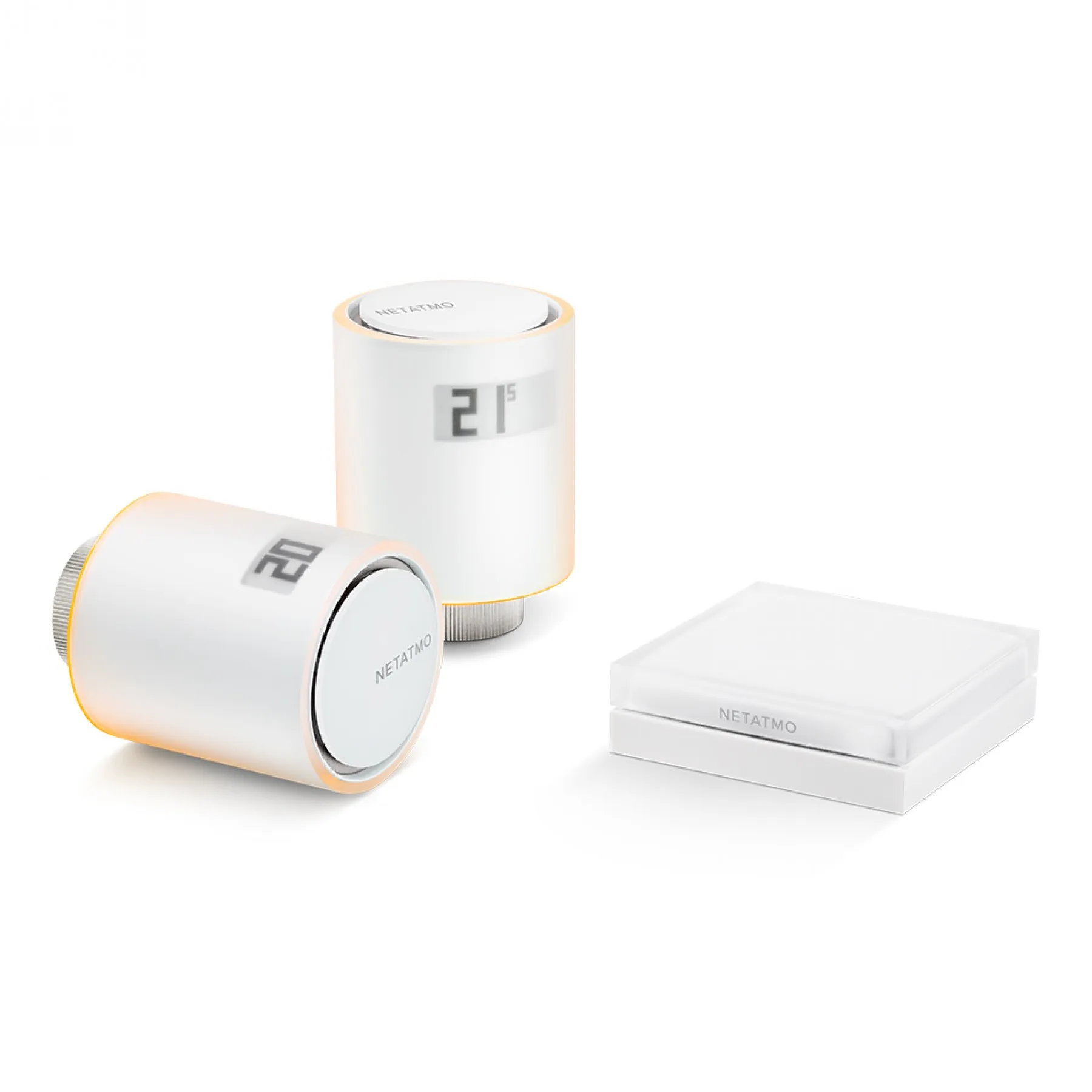 Kit Netatmo Starter Pack cu 2 capete termostat si releu Wi-Fi