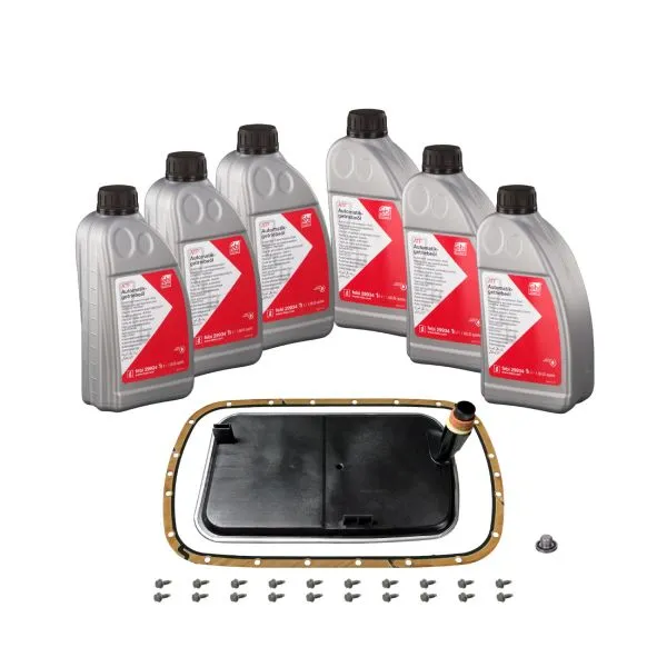 Kit schimb ulei cutie automata ZF 5HP19 FEBI 6L - BMW Seria 3 E46, Seria 5 E39, X5 E53