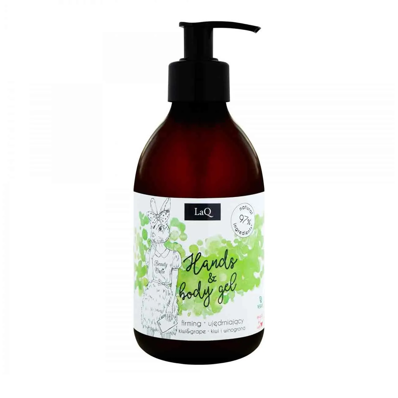 Kiwi & grapes  cleansing gel for hands & body 300 ml