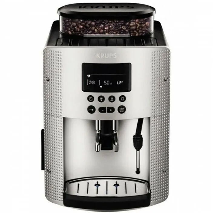 KRUPS Espressor automat Krups EA815E70 Espresseria Essential, 1450w, 15 Bar, 1.7 L, Argintiu