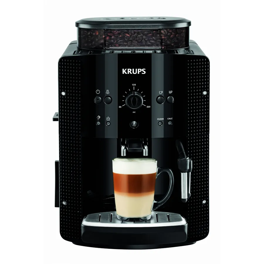 KRUPS Espressor automat Krups Essential EA810870, 1.6L, 15 bari, negru