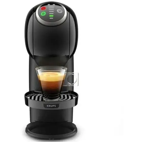 KRUPS Espressor cu capsule Krups Genio S Plus KP340810, 1500 W, 0.8 L, 15 bar, Negru
