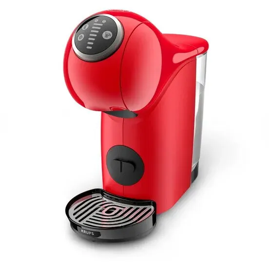 KRUPS Espressor cu capsule Krups NESCAFE Dolce Gusto Genio S KP340510, 1500W, 15 bari, rezervor de 0.8L, Bauturi calde si reci, Rosu