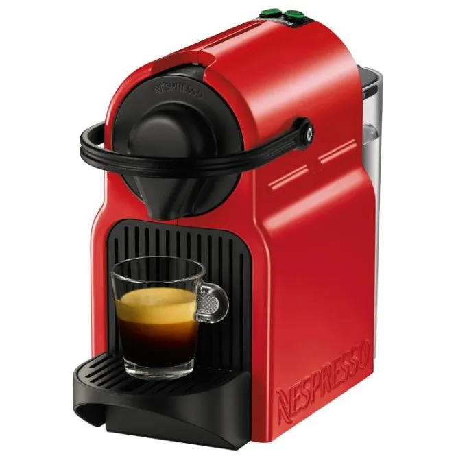 KRUPS Espressor cu capsule Nespresso by Krups Inissia Red XN100510, 1260W, 19 bari, 0.7L, rosu