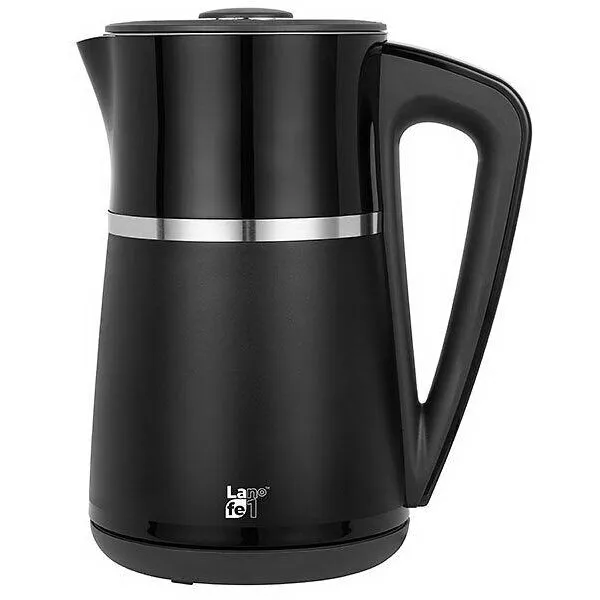 LAFE Fierbator de apa LAFE CEG020, capacitate 1.7 l, 2200 W, 4 programe presetate, Temperatura ajustabila, Negru