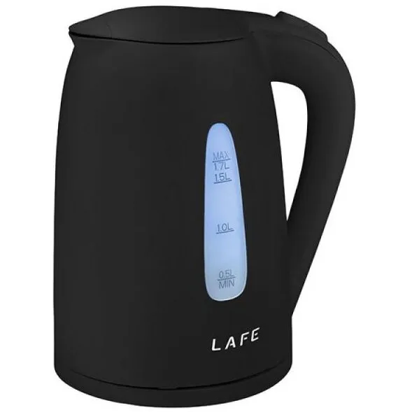 LAFE Fierbator de apa LAFE Essential LAFCZA47458, capacitate 1.7 l, 2200 W, Oprire automata, Negru