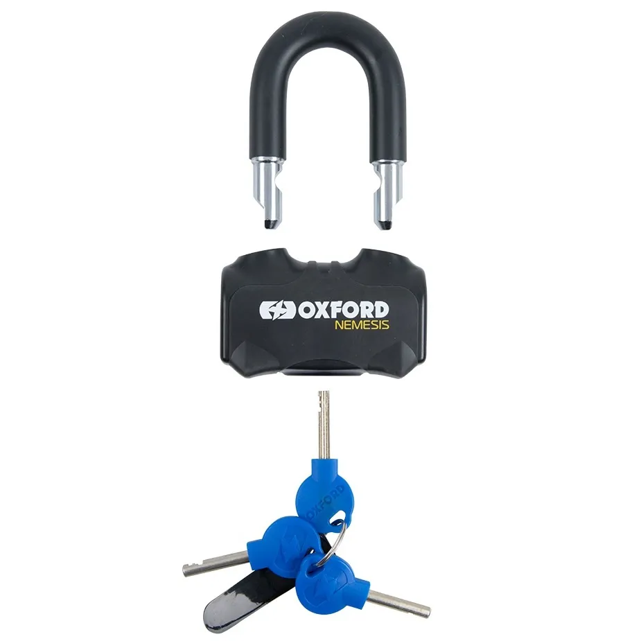 Lant Antifurt Moto Oxford Nemesis Chain Lock 16mm x 1.2m Otel Negru LK473