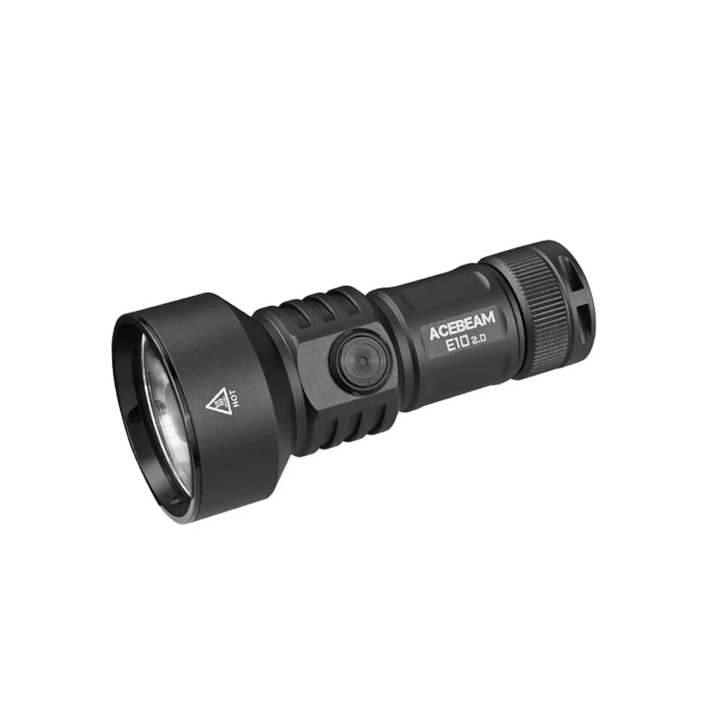 Lanterna profesionala reincarcabila Acebeam E10 2.0 Black, 1200 lumeni, 715 m