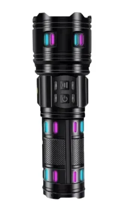 Lanterna puternica de mana ZSH AK178 cu filtre colorate