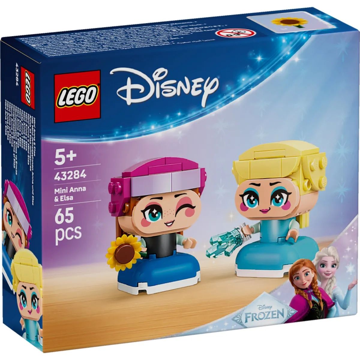 LEGO® Disney Princess - Miniprintesele Anna si Elsa (43284)