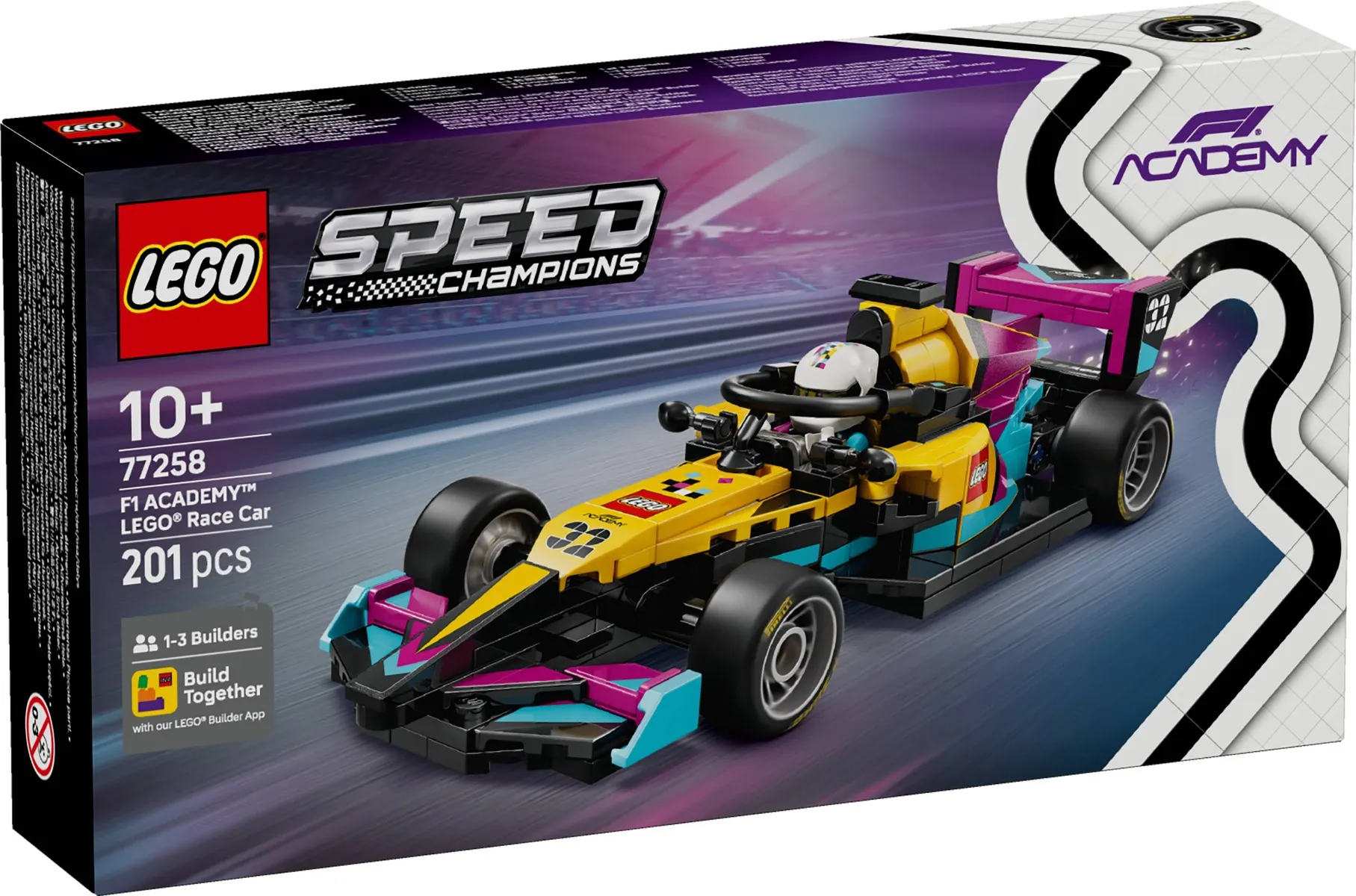 LEGO® Speed Champions - Masina de curse LEGO F1 ACADEMY (77258)