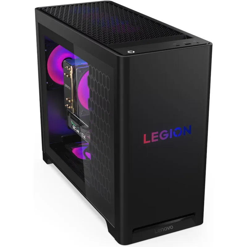 Lenovo Desktop PC Lenovo Gaming Legion T5 30AGB10, Procesor AMD Ryzen 7 7700X 4.5GHz Raphael, 16GB RAM, 1TB SSD, GeForce RTX 4060 8GB, no OS