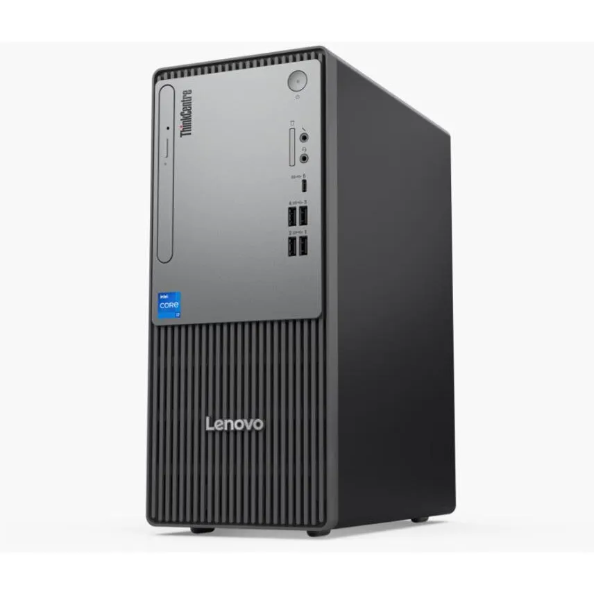 Lenovo Desktop PC Lenovo ThinkCentre neo 50t Gen 5, Procesor Intel® Core™ i3-14100 3.5GHz Raptor Lake Refresh, 8GB RAM, 256GB SSD, UHD 730, no OS