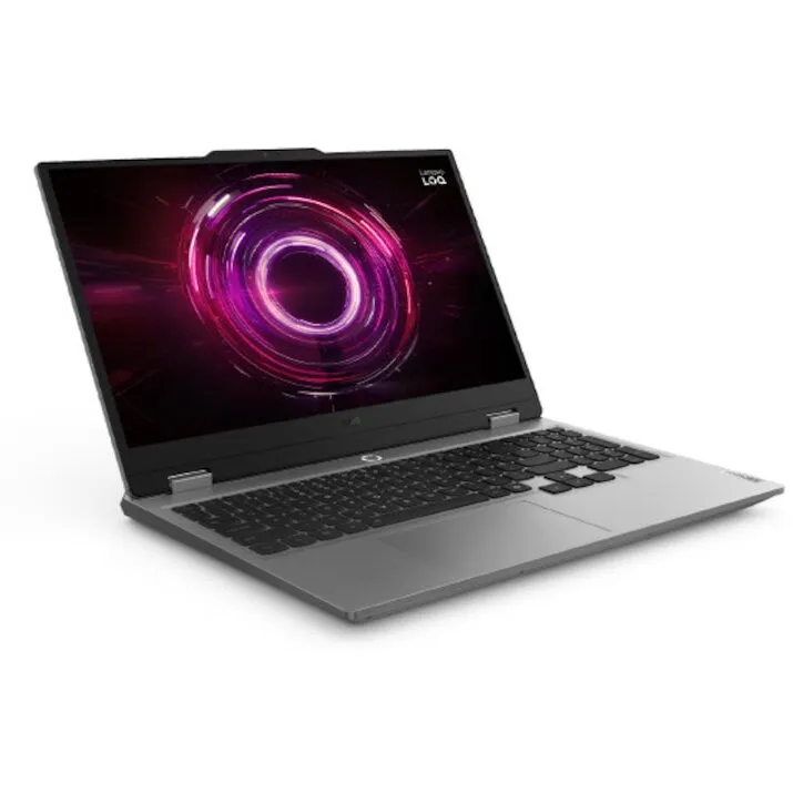 Lenovo Laptop Gaming Lenovo LOQ 15AHP10, AMD Ryzen™ 7 250, 15.6 inch, RAM 16 GB, SSD 1 TB, RTX 5050 8GB GDDR7, No OS, Gri