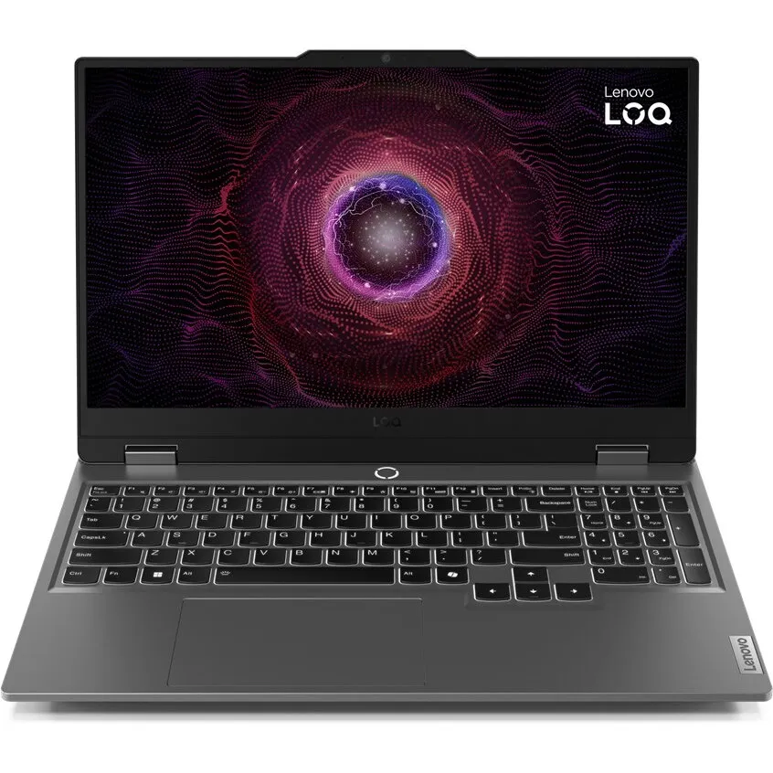 Lenovo Laptop Gaming Lenovo LOQ, AMD Ryzen 5 7235HS, 15.6 inch FHD, 16GB RAM, 512GB SSD, nVidia RTX 3050 6GB, Windows 11 Home, Gri (INT Keyboard)
