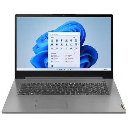 Lenovo Laptop Lenovo IdeaPad 3 17IAU7, Intel Core i5-1235U, 17.3 inch FHD, 16GB RAM, 512GB SSD, Free DOS, Gri (INT Keyboard)