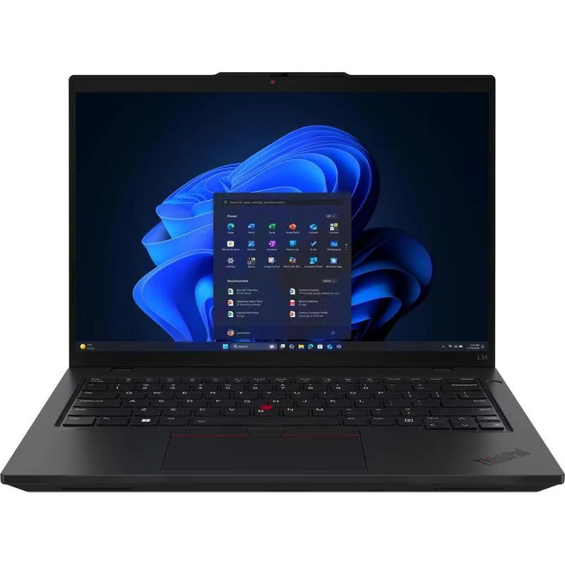 Lenovo Laptop Lenovo ThinkPad L14 Gen 6, Procesor Intel® Core™ Ultra 7 255U, 14 inch, WUXGA 1920 x 1200, 16GB DDR5, 512GB SSD, Intel Graphics, Windows 11 Pro, Negru (INT Keyboard)