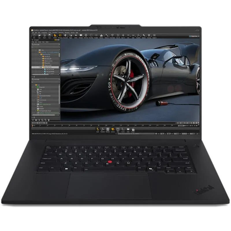 Lenovo Laptop Lenovo ThinkPad P1 Gen 7, Procesor Intel® Core™ Ultra 7 165H pana la 5.00 GHz, 16 inch, WQXGA IPS 165Hz, 32GB LPCAMM2 LPDDR5X, 1TB SSD, nVidia RTX 3000 Ada 8GB, Windows 11 Pro, Negru