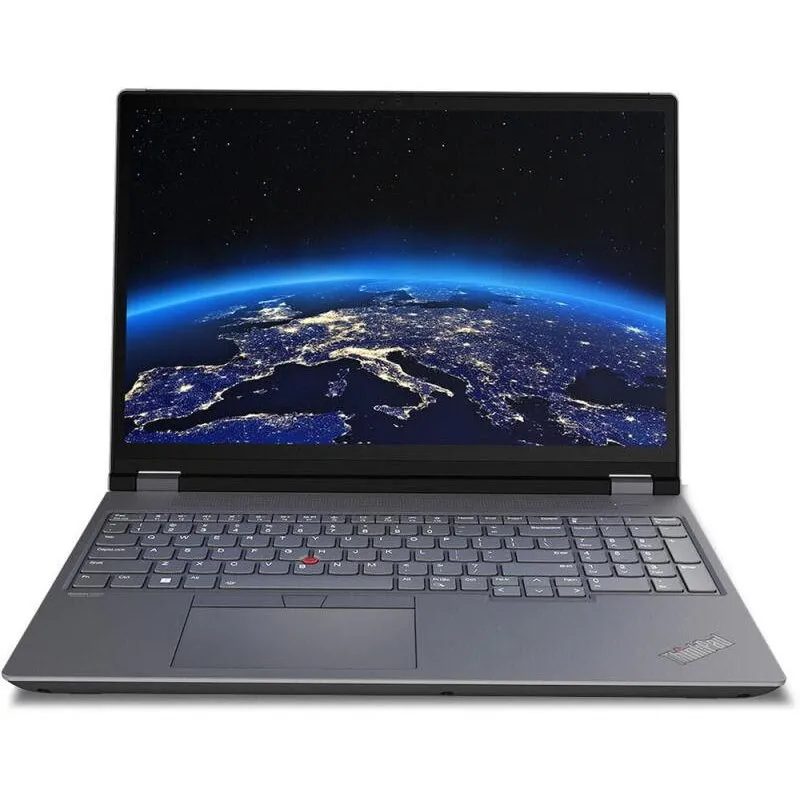 Lenovo Laptop Lenovo ThinkPad P16 Gen 2, Procesor Intel® Core™ i7-14700HX pana la 5.50 GHz, 16 inch, WQXGA IPS 165Hz, 64GB RAM, 1TB SSD, nVidia RTX 5000 Ada 16GB, Windows 11 Pro, Gri