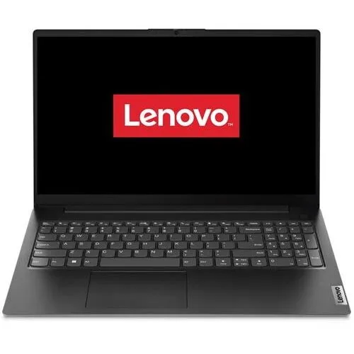 Lenovo Laptop Lenovo V15 G4 AMN, AMD Ryzen 5 7520U, 15.6 inch FHD, 8GB RAM, 512GB SSD, No OS, Negru (INT Keyboard)