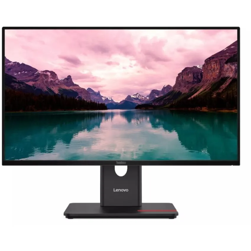 Lenovo Monitor IPS LED Lenovo ThinkVision T24-40, 23.8 inch,  FulL HD 1920 x 1080, VGA, HDMI, DisplayPort, Pivot, 120 Hz, 4 ms, Negru