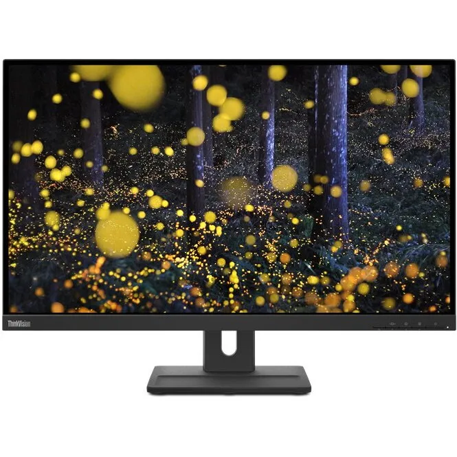 Lenovo Monitor LED Lenovo ThinkVision E27q-20 27 inch 4 ms Negru 75 Hz, Negru