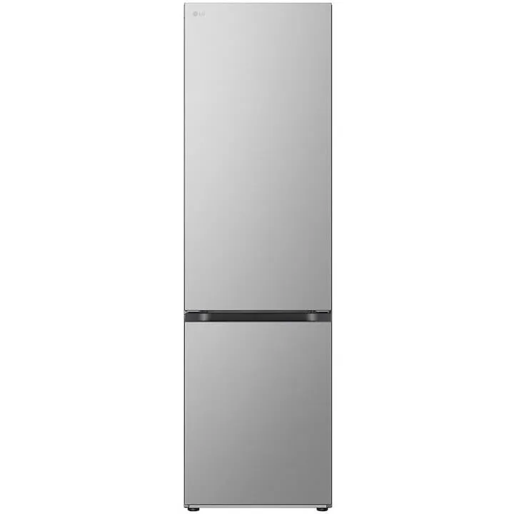 LG Combina frigorifica LG GBV22L0EPY , 387L, Clasa E, H 203 cm, Silver
