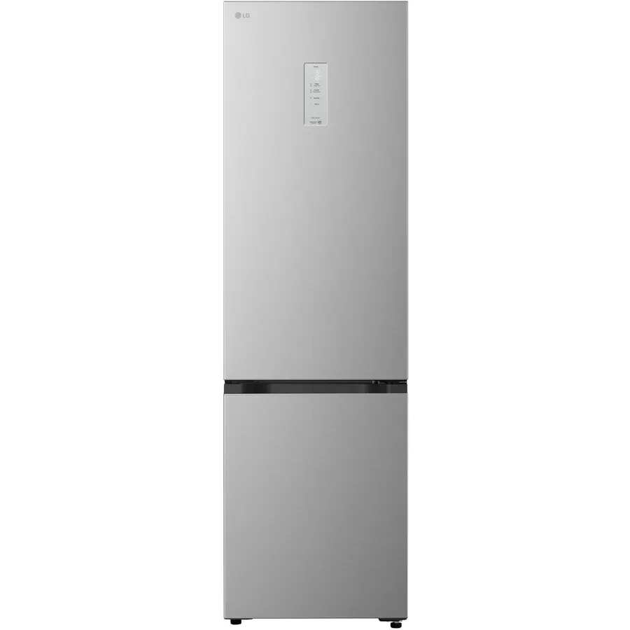LG Combina frigorifica, No Frost, Capacitate 375 Litri, Door Cooling,Clasa Energetica E, Argintiu