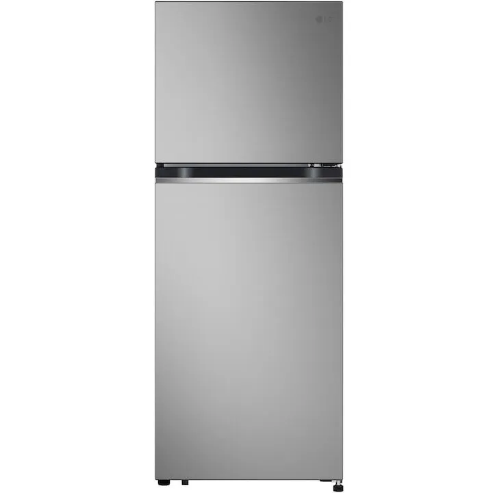 LG Frigider cu doua usi LG GTBV22PYGKD, 217L, Clasa E, H 144.5 cm, Argintiu