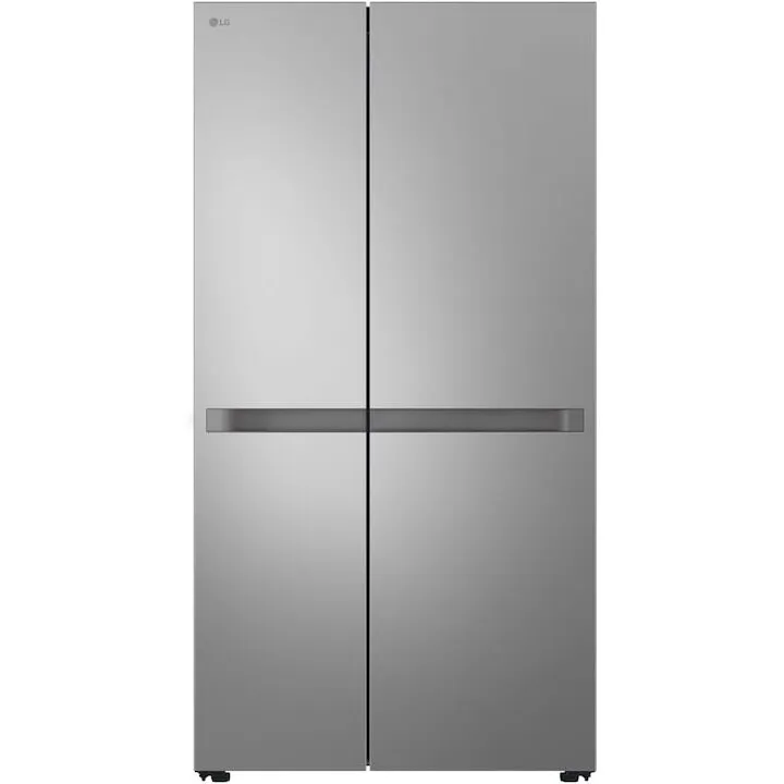 LG Frigider Side by side LG GSBC40PYPE, Capacitate 664 l, No Frost, Compresor Smart Inverter, LINEAR Cooling, Clasa E, H 179 cm, Argintiu