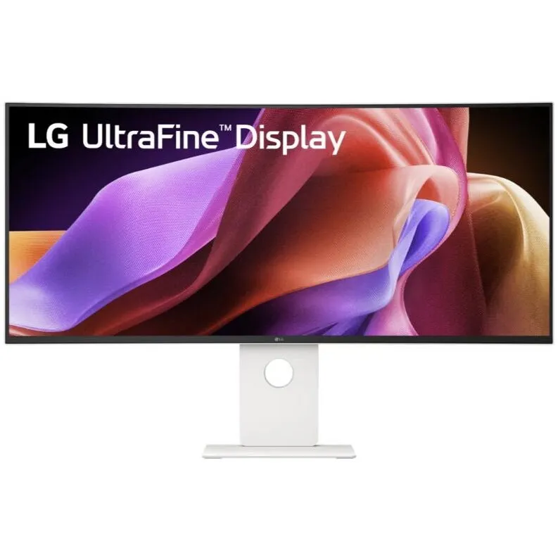 LG Monitor LED Curbat LG UltraFine 40U990A-W, 39.7 inch, 5K2K (5120 x 2160), HDMI, DisplayPort, Boxe, 120 Hz, 5 ms, Alb