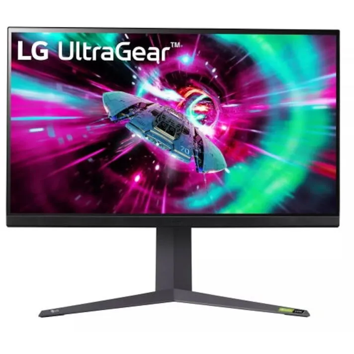 LG Monitor LED Gaming LG UltraGear 32GR93U-B 31.5 inch UHD 4K IPS 1ms 144Hz Black