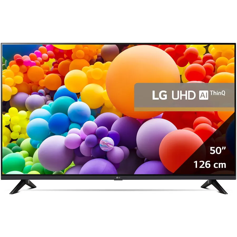 LG Televizor LG LED 50UT73003LA, 126 cm, Smart, 4K Ultra HD, Clasa G, Gri inchis