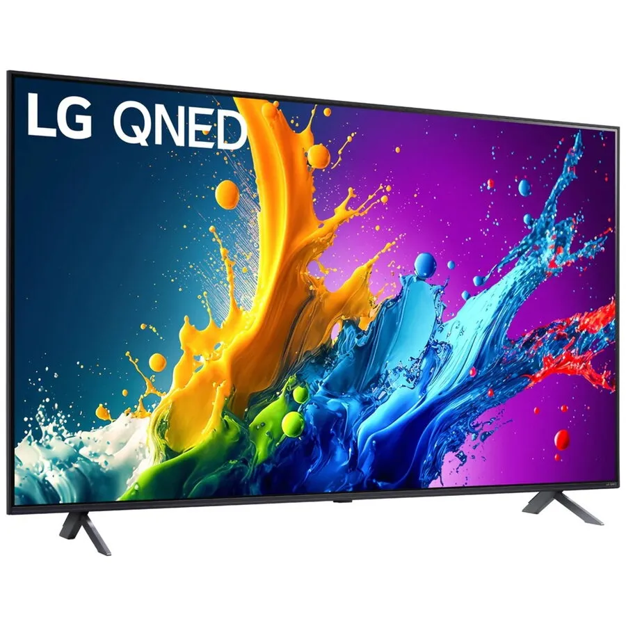 LG Televizor Smart LG 50QNED80T6A.AEU, LED TV, 50 inch, 126 cm, UltraHD 4K, QNED, WLAN, LAN, Bluetooth, HDR10, triple tuner, Negru