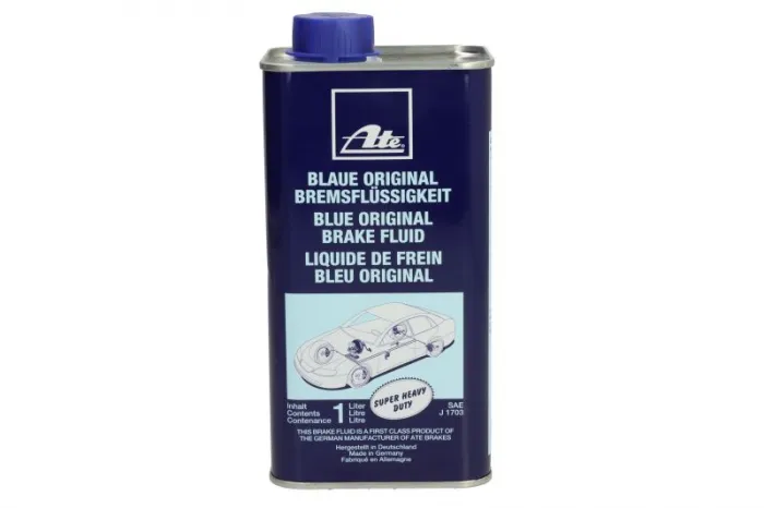 Lichid frana DOT 3 (1L) [uscat: 245  C, umed: 150  C, vascozitate: 1500mm  ² sec.] SAE J1703, ISO DIN 4925 - schimbati la fiecare 1 an SL