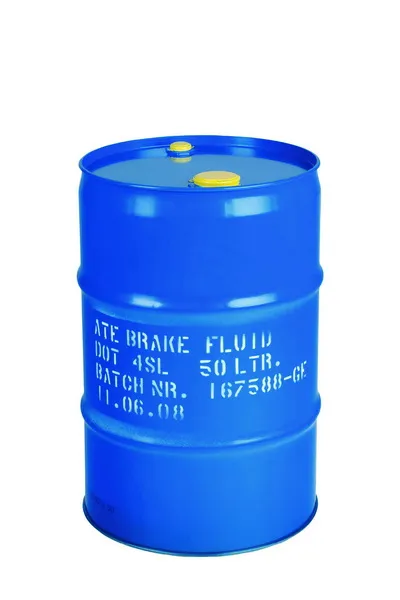 Lichid frana DOT4 (50L) [uscat: 260  C, umed: 165  C, vascozitate: 1400mm  ² sec.] SAE J1703, ISO DIN 4925 klasa 4;FMVSS 116 DOT4, - schimbati la fiecare 1 an SL