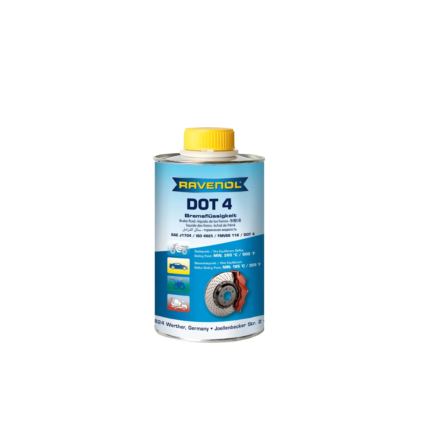 Lichid frana Ravenol DOT 4 0,25L