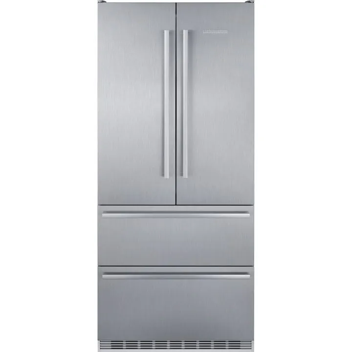 Liebherr Side by Side Liebherr PremiumPlus BioFresh CBNes 6256, FrenchDoor, 471L, Clasa F, H 204 cm, inox