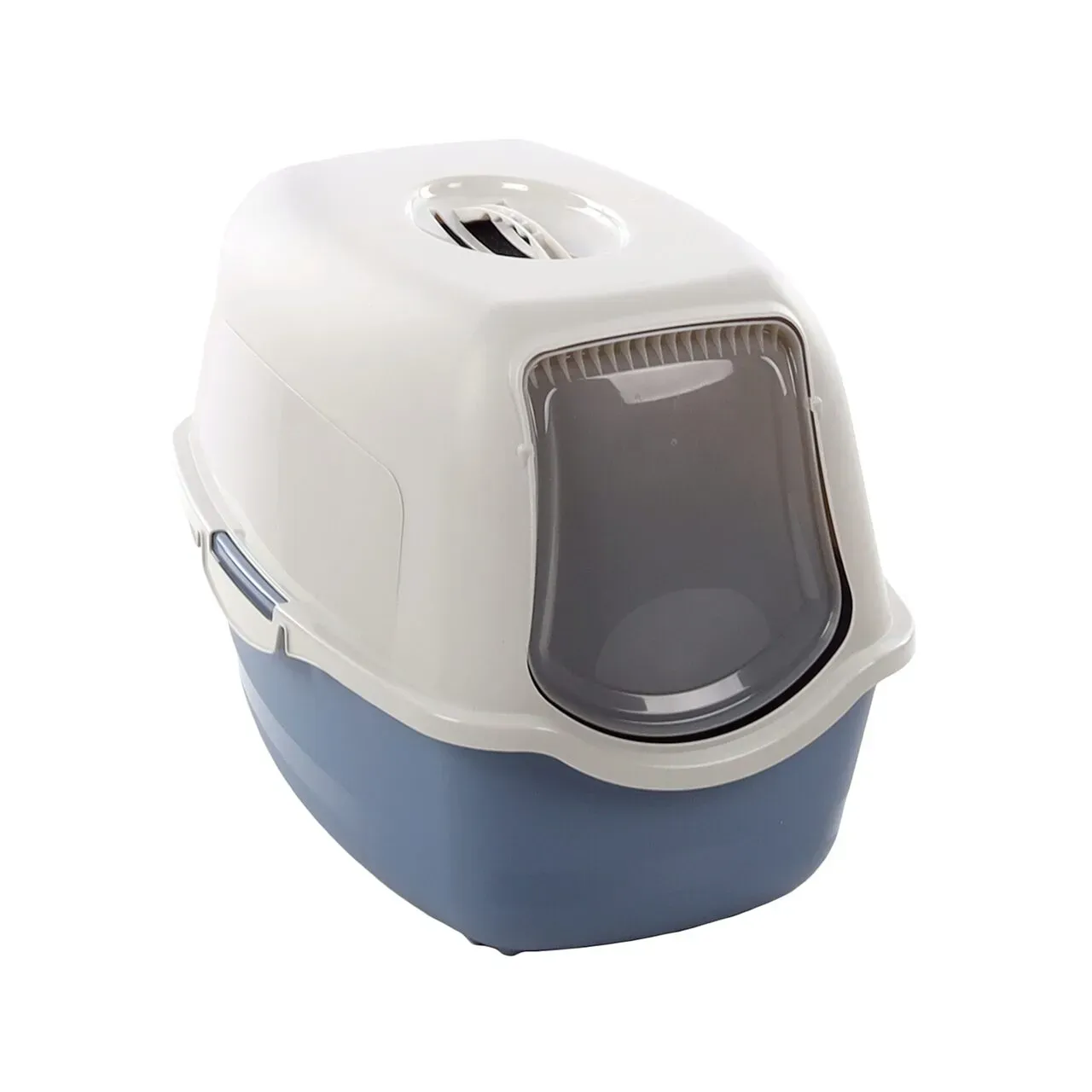 Litiera pentru Pisici, Flamingo Lexie L, Albastru, 39x56x39.5 cm