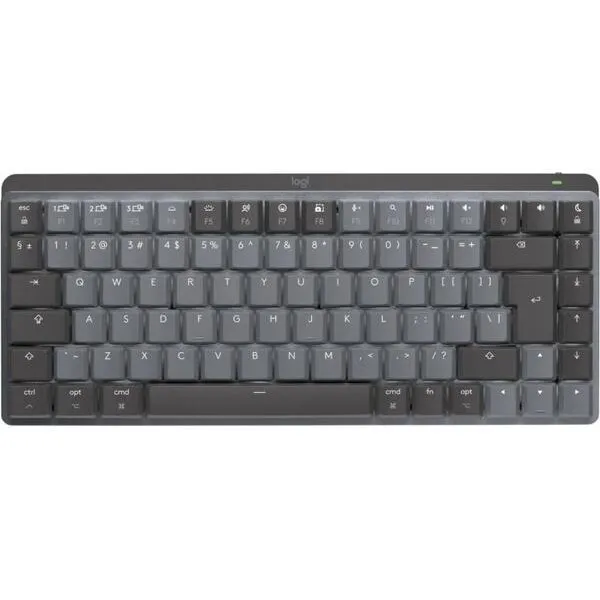 Logitech Tastatura Wireless Logitech MX Mechanical Mini for Mac, Bluetooth Illuminated Performance, US INT, Gri