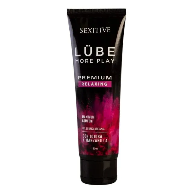 Lubrifiant anal SEXITIVE Lube Premium Relaxing, pe bază de apă, cu jojoba și mușețel, efect relaxant și calmant, 130 ml