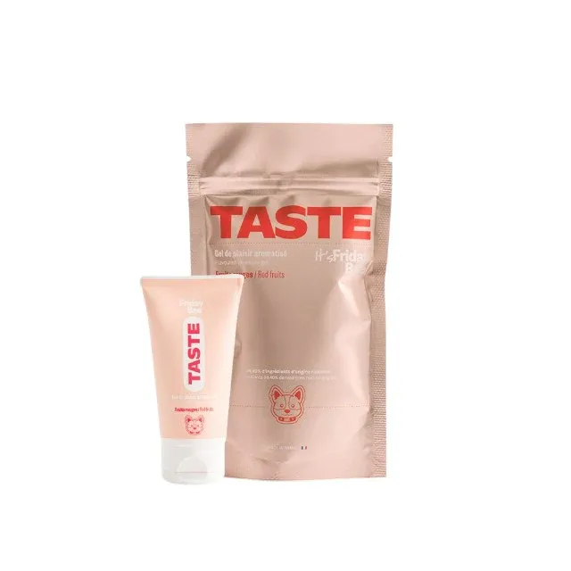 Lubrifiant cu aromă IT’S FRIDAY BAE Taste - Red Fruits, pe bază de apă, aromă de fructe roșii, 50 ml