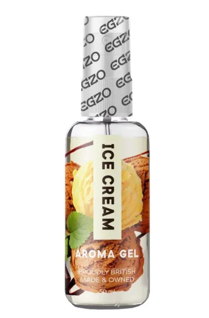 Lubrifiant Egzo Aroma Gel, Aroma Inghetata, 50 ml