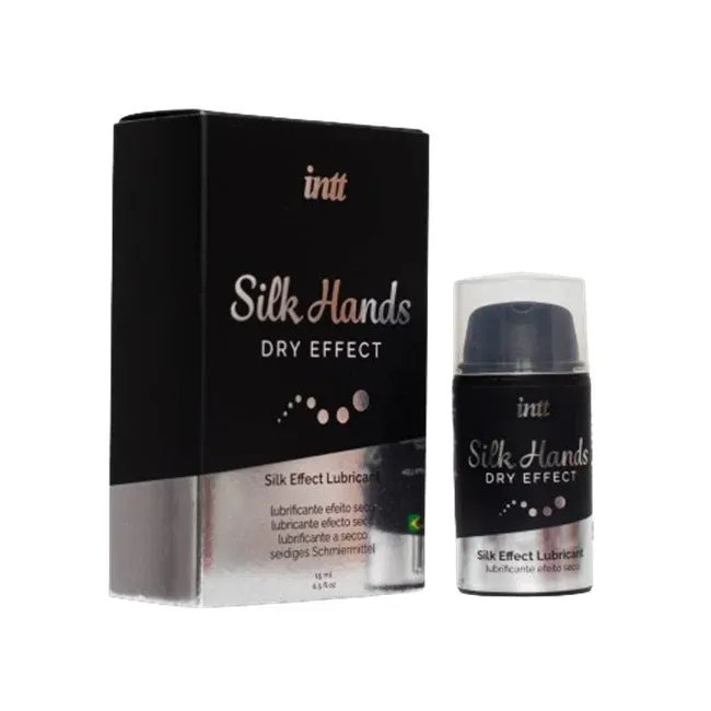 Lubrifiant INTT SILKY HANDS LUBRICANT, pe baza de silicon, 15 ml