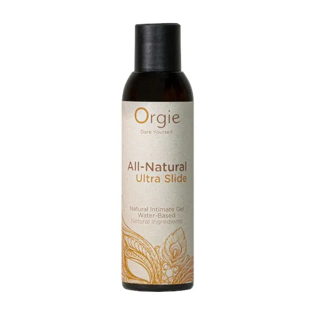 Lubrifiant ORGIE All-Natural Ultra Slide, pe bază de apă, formulă naturală, efect de lungă durată, 150 ml