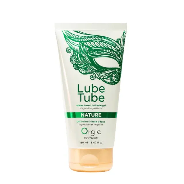 Lubrifiant ORGIE Lube Tube - Nature, pe bază de apă, formulă naturală cu efect calmant, 150 ml