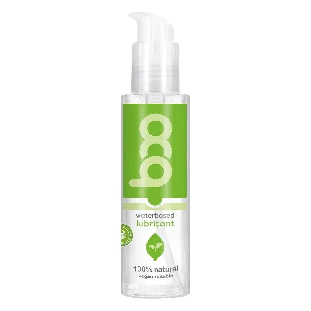Lubrifiant pe bază de apă BOO Waterbased Lubricant, 100% natural, fără parabeni, 150 ml