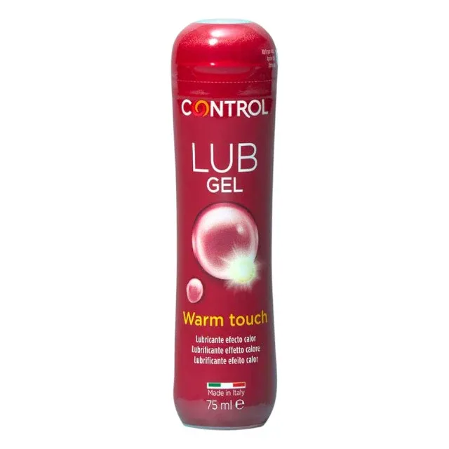 Lubrifiant pe bază de apă CONTROL LUB Gel Warm Touch, cu efect de încălzire, 75 ml