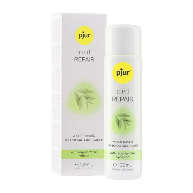 Lubrifiant pe bază de apă PJUR Med Repair, cu acid hialuronic, testat dermatologic, fără parabeni, 100 ml